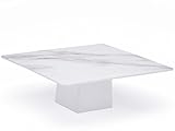 Sugar & Cloth Marble Melamine Modern Square Cake Stand