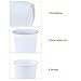 Gotopack 200 Pack 4oz Plain White Disposable Paper Cups Espresso Sampling Bathroom Cups
