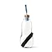 Black + Blum Eau Good Water Bottle with Charcoal Filter | Filter Water Using Traditional Japanese Binchotan Charcoal, Leak Proof BPA Free Bottle, Blue, 800ml / 27oz