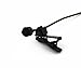 J K MIC-J 044 Lavalier Lapel Clip On Omni-directional Condenser Microphone Compatible with Desktop Computer/Portable Voice Amplifier (Mono 1/8'' TS Plug)