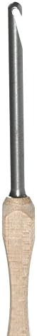 Kollage Square Crochet Hook Rounded Nose 6-inch (15cm) Size US C (2.75mm)