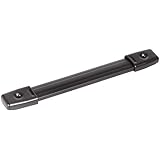 Penn-Elcom H1014K Extra Wide Strap Handle Black End Caps