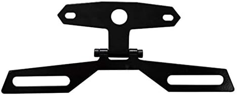 Universal Durable Metal Motorcycle License Plate Light Holder Tail Light Bracket Vehicles Number Plate Mount Bracket