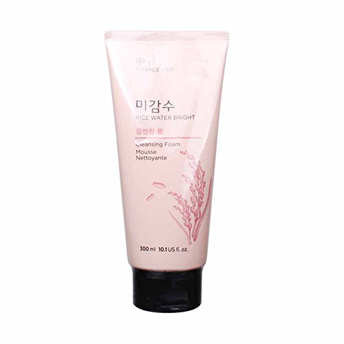 The face shop rice water bright cleansing foam 300ml