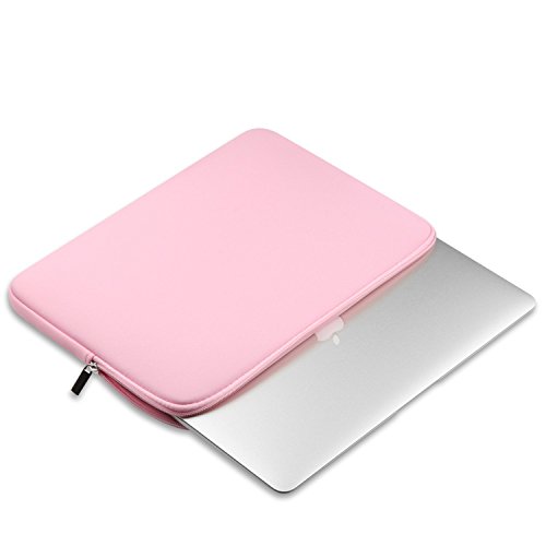 CCPK 13 Inch Laptop Sleeve 13.3 Inch Computer Bag 13.3-inch Netbook Sleeves 12.9 in Tablet Carrying Case Cover Bags 13" Notebook Skin Neoprene, Pink - Thumbnail 4