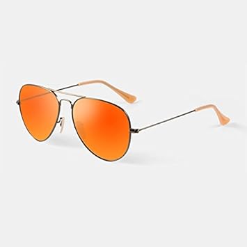 gafas cristal naranja
