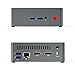 Beelink J45 Mini PC Desktop Intel Apollo Lake Pentium Silver J4205 8GB Ram LPDDR4 256GB SSD License Windows 10 Multimedia Office Computer Dual HDMI 4K Display Fan Cooling,VESA Mount,Dual WiFi,US Plugthumb 2