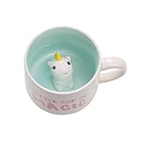 3D Animal Coffee Mug Baby Unicorn Inside,Cute