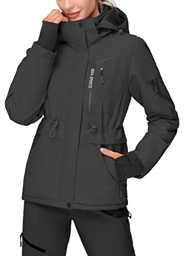 IUGA Waterproof Ski Jacket Women Warm Outdoor Winter Jackets Windproof Snowboard Winter Coats for Mountain Hiking by IUGA - Used condition - US$60.79