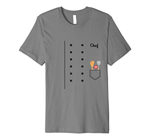 Chef Cook Halloween Costume Cooking Utensils Premium T-Shirt