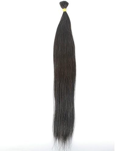 LVMU Unprocessed 6A Peruvian Virgin Straight Human Hair Weave 1 Bundle 50G/Bundle