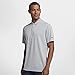 Nike Men's Dry Victory Solid Polo Golf Shirt, Wolf Grey/Black, X-Large