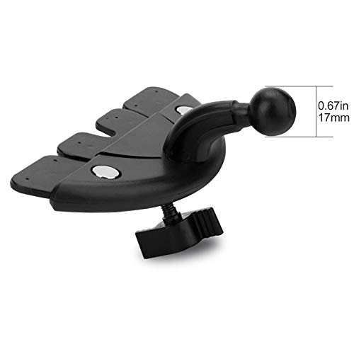 MvToe GPS Mount CD Slot GPS Car Mount Holder Base-for Garmin Nuvi Serie 3.5-7 inches Sat Nav CD Player Mount