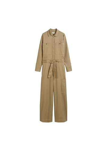 Marc OߴPolo Womens Long Jumpsuit with Stretch, Beige (Summer Sand), 12