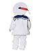 Spirit Halloween Baby Belly Stay Puft Marshmallow Ghostbusters Costume | OFFICIALLY LICENSED