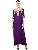Baya Muslim Dress Dubai Kaftan For Women Half Sleeve Arabic Long Dress Abaya Islamic Clothing Girls Caftan JALABIYA 