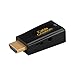 CableCreation HDMI to VGA Adapter Gold Plated HDMI HDTV to VGA with Audio Converter Male to Female Support 1080P Black