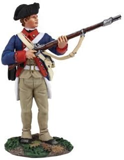 W. Britain 16023 Continental Line, First American Regiment Standing at Ready, 1777-1787