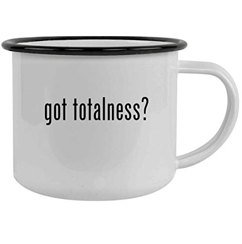 got totalness? - 12oz Stainless Steel Camping Mug, Black