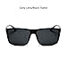 Polarized Sunglasses for Men Driving Mens Sunglasses Rectangular Vintage Sun Glasses For Men/Women Black