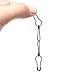 Pengxiaomei 1000 Pcs Bulb Pin, Metal Black Safety Gourd Pins, Calabash Pin Bead Needle Pins DIY Home Accessories, Suitable for The Tailor