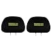 Two Officially Licensed Marvel Universal Fit Headrest Covers - The Incredible Hulk