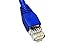 RiteAV - Cat6 Network Ethernet Cable - Blue - 1 Ft.