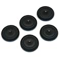 Vital All-Terrain (5 1" Inch Black Rubber Flush Mount Hole Plug for Sheet Metal Auto Body Panel