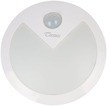 TIREUIS Led Night Light Lamp Auto Motion Sensor Body Induction LED Motion Door Wall Lamp for Bath Living Room Baby room Warm Color