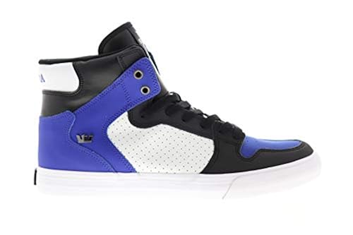 Supra Men's Vaider Hi Top Sneaker Shoes Royal/Black-White in