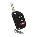 Good Life+Style 2 Pc Jeep Wrangler JL Smart Key Fob 4 Button Covers for Keyless Remote with Snap Hooks | Set of 2 Jeep Wrangler JL Key Fob Protector Cases for 2018 2019 Wrangler JL 68292944AA