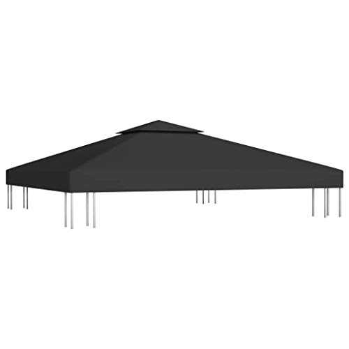 vidaXL Pavillondach 2-Stufig Wasserdicht Pavillon Partyzelt Gartenzelt Dachplane Ersatzdach Ersatz Dach Plane… – Bild 5