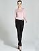 Camii Mia Women's Winter Casual Slim Fit Fleece Lined Pants