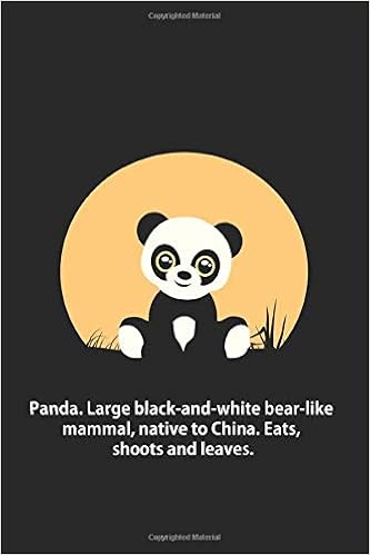 Amazon.com: Panda. Large black-and-white bear-like mammal ...
