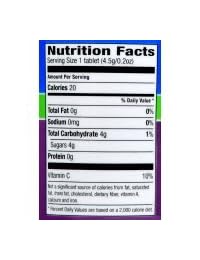 ReliOn Glucosa tabletas – Sabor de uva – 50 cuentas