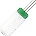 Pana Professional USA Ceramic White Smooth Top LARGE Barrel Bit Nail Drill (Grit: COARSE) 3/32