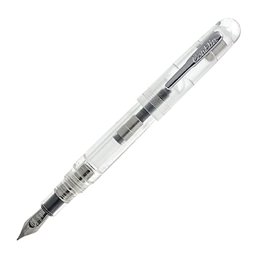 Conklin All American Demo Clear Special Eyedropper Edition Fountain Pen - Flex…