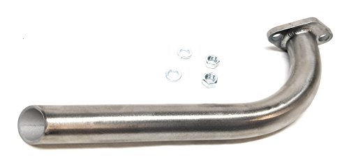 Exhaust Pipe for Predator 212cc, Honda GX160, GX200. Go Kart & mini bikes
