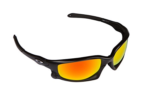 New SEEK Replacement Lenses Oakley SPLIT JACKET - Polarized Fire Red Mirror