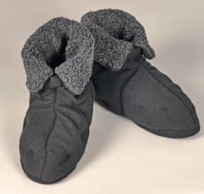 Therall Therapeutic Foot Warmers, Black, Medium
