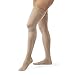 Jobst Relief 30-40 Thigh High Close Toe Beige Compression Stockings with Silicone Band, Small