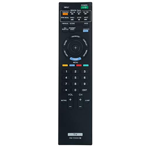 RM-YD033 Replace Remote Applicable for Sony Bravia