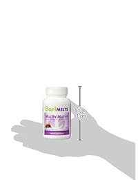 BariMelts Multivitamin, vitaminas solubles para personas con sobrepeso, sin azúcar, sabor natural de...