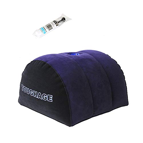 YTGOOD Wedge Position Cushion Magic Triangle Pillow Toy Ramp for Couples Women Men Relaxation Cushion + manual pump