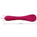 LILER(TM) USB Charge High-Quality Silicone 7-Frequency Vibrating Massage Vibrator for G-Spot Stimulation and Female Masturbation,Sex Toy for Adults (Rosy)