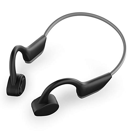 EEEXY Wireless Bone Conduction Headphones Bluetooth 5.0 Binaural Stereo Bone Headset Waterproof Spor