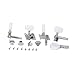 VStoy 5pcs/Set Banjo Machine Head Tuning Tuner Peg/Key with 4 Bushings
