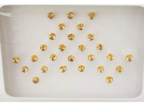 BB245 Designer Gold Bindi Stone Tear Drop Crystal Bindi Tattoo Forehead Sticker Wedding Tikka Indian Party Fancy Face Gem Body Art