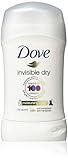 Dove Invisible Dry Anti-Perspirant Deodorant Stick 40ml (PACK OF 4)