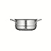 Tramontina 80101/027DS Gourmet Prima Stainless Steel Double Boiler Insert (20cm - Fits 3Qt & 4 Qt Saucepans), 8 inch, Made in Brazil
